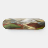 Australian Outback Dawn Abstracte Art Persoonlijk Skateboard (Horizontaal)