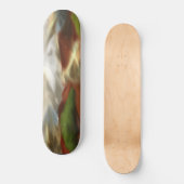 Australian Outback Dawn Abstracte Art Persoonlijk Skateboard (Voorkant)