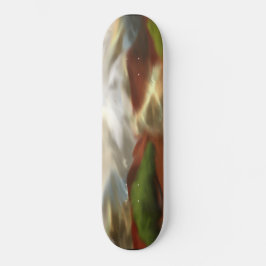 Australian Outback Dawn Abstracte Art Persoonlijk Skateboard