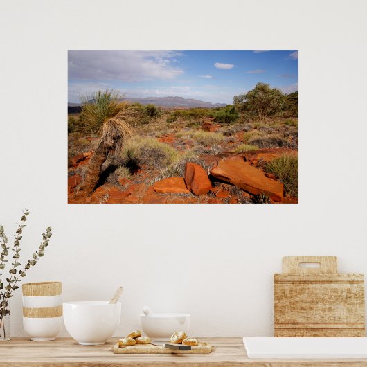 Australian Outback Desert Poster (Keuken)