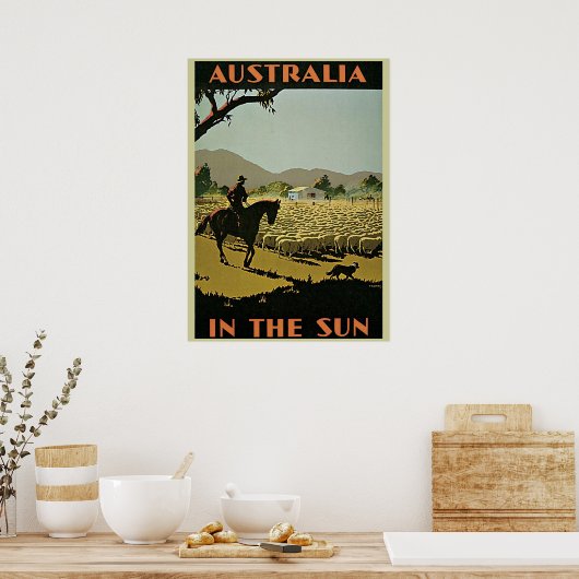 Australian Outback Poster (Keuken)