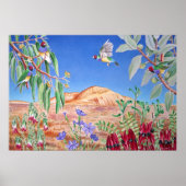 Australian Outback Poster (Voorkant)