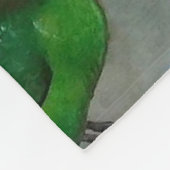 Australian Parakeets Fleece Blanket (Hoek)