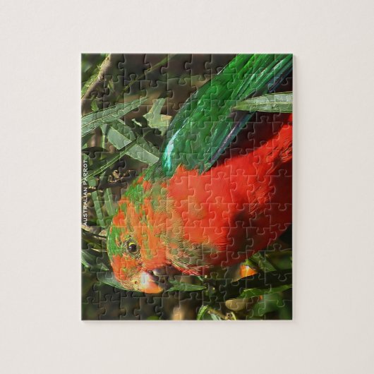 Australian Parrot Legpuzzel (Verticaal)