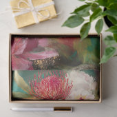 Australian Parrot Native Floral Crown Decoupage Tissuepapier (Geschenk)