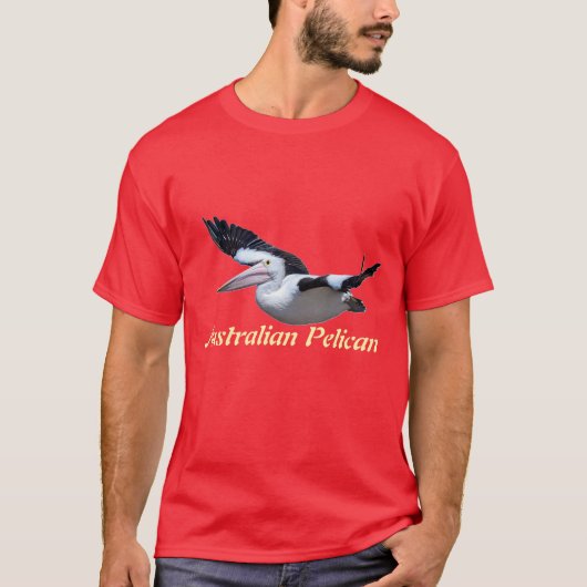 Australian Pelican T-shirt (Voorkant)