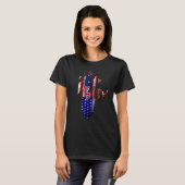 Australian Pride Retr Australië T-shirt (Voorkant volledig)