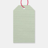 Australian Protea Waterverf Foliage dank u Cadeaulabel (Achterkant)