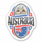 Australian Proud Sticker (Voorkant)