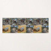 Australian Quokka, Koala, Wombat en Kangaroo, Yogamat (Voorkant (horizontaal))