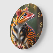 Australian Quoll, Wall Clock Grote Klok (Hoek)