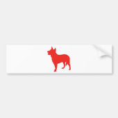 Australian Red Heeler Bumpersticker (Voorkant)
