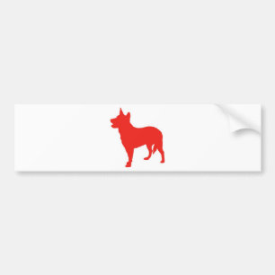 Australian Red Heeler Bumpersticker