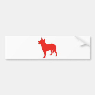 Australian Red Heeler Bumpersticker