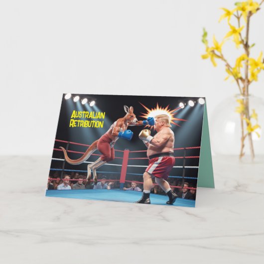 Australian Retribution Card Kaart (Gele Bloem)