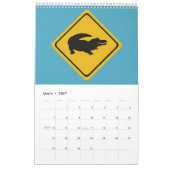 Australian road signs 2026 kalender (Mar 2027)