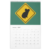 Australian road signs 2026 kalender (Jan 2027)