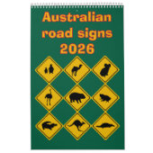 Australian road signs 2026 kalender (Hoes)