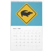 Australian road signs 2026 kalender (Mar 2026)