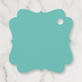 Australian Rosella Parrot Waterverf art Bedankjes Labels (Achterkant)