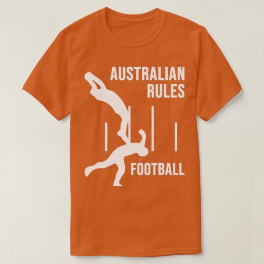 Australian Rules Football T-shirt (Design voorkant)
