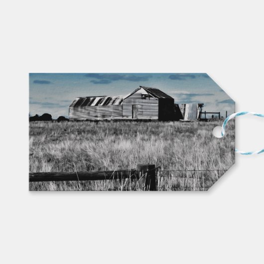 Australian Rural Relic Gift Label Cadeaulabel (Voorkant (Horizontaal))