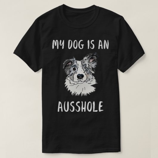 Australian Shepard Austainer T-shirt (Design voorkant)