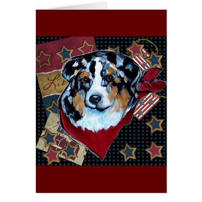 AUSTRALIAN SHEPHERD (Voorkant)