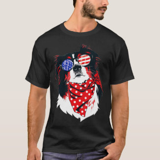 Australian Shepherd, 4 juli Aussie American F T-shirt