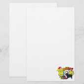 Australian Shepherd Agility Briefpapier (Voorkant / Achterkant)