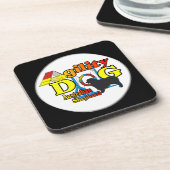 Australian Shepherd Agility Drankjes Onderzetter (Linkerzijde)