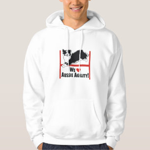 Australian Shepherd Agility Hoodie