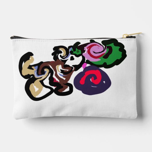 Australian shepherd and roses joy etui (Achterkant)