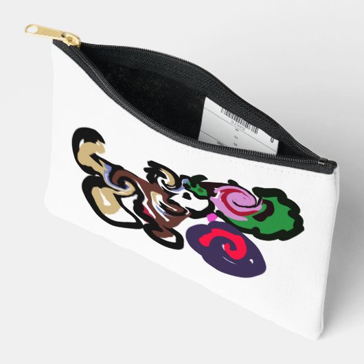 Australian shepherd and roses joy etui (Open)