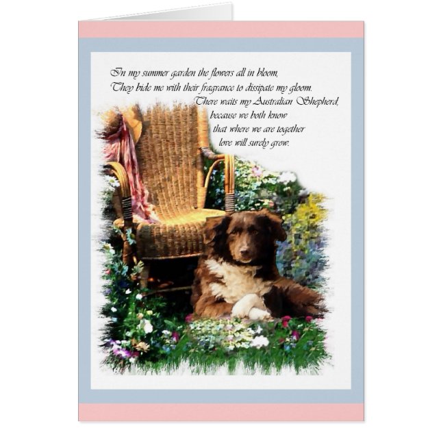 Australian Shepherd Art Gifts (Voorkant)