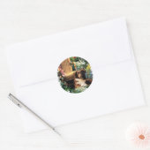 Australian Shepherd Art Gifts Ronde Sticker (Envelop)