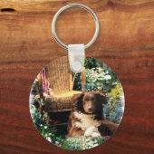 Australian Shepherd Art Gifts Sleutelhanger (Voorkant)
