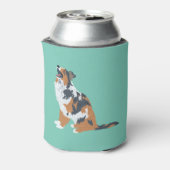 Australian Shepherd Aussie Dogs Can Sleeve Blikjeskoeler (Blikje Achterkant)