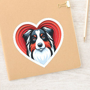 Australian Shepherd Aussie Hondenliefhebber Schatt Sticker