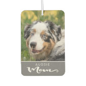 Australian Shepherd Aussie Insert Dog's Afbeelding Luchtverfrisser (Voorkant)
