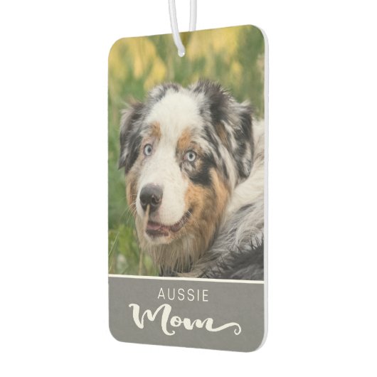 Australian Shepherd Aussie Insert Dog's Afbeelding Luchtverfrisser (Links)