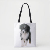 Australian Shepherd Aussie Puppy Dog Tote Bag (Voorkant)