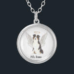 Australian Shepherd Aussie Sympathie Zilver Vergulden Ketting<br><div class="desc">Sommigen brengen een licht dat zo groot is voor de wereld, dat zelfs nadat ze weg zijn, hun licht overblijft. Laat een zoet ketting je hart troosten als je een moment neemt om je geliefde Aussie of Australian Shepherd te herinneren. Maak het met een keepasdoos, een muurkunst, een armbandje, of...</div>