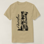 Australian Shepherd Aussie T-shirt (Design voorkant)