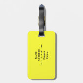 Australian Shepherd Bagagelabel (Achterkant verticaal)