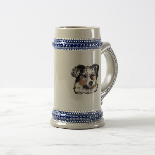 Australian Shepherd Bierpul (Voorkant rechts)