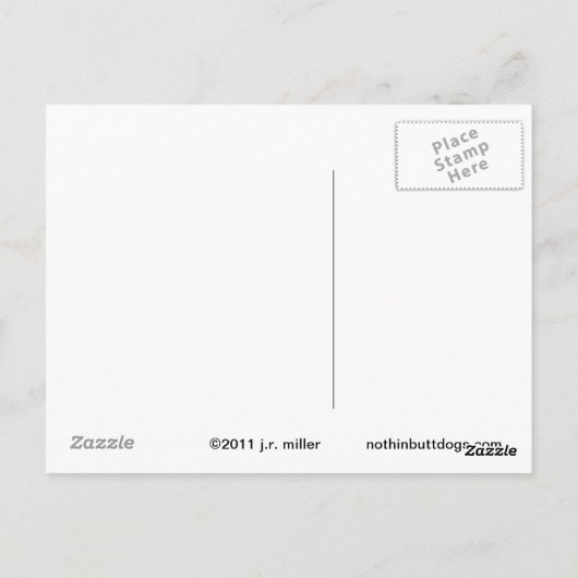 Australian Shepherd Birthday Briefkaart (Achterkant)