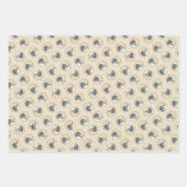 Australian Shepherd Black Tri Schilderen Hond Art Inpakpapier Vel (Voorkant)