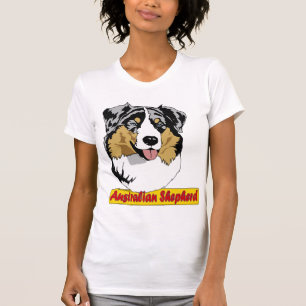 Australian Shepherd- blauwe merle T-shirt