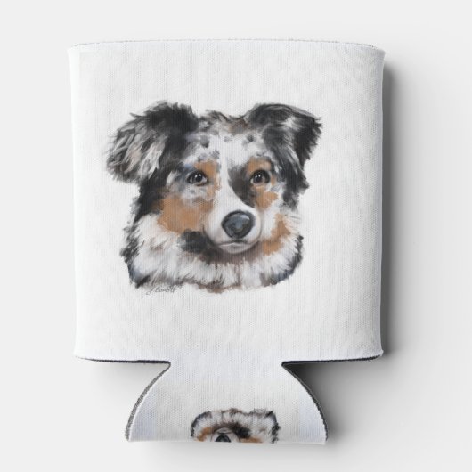 Australian Shepherd Blikjeskoeler (Achterkant)